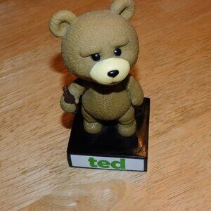 2012 TED wacky wobbler talking bobble head toy -  movie bobblehead